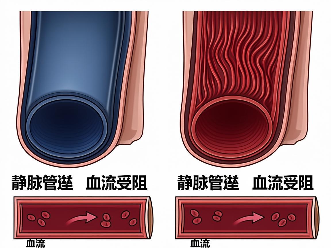 Diagrama anatomico del sistema venoso y varices